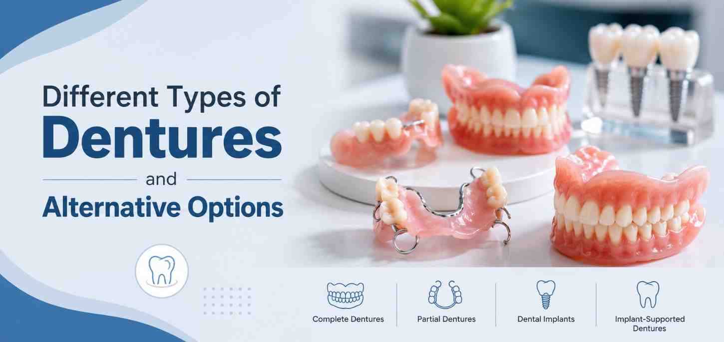 Different Types of Dentures and Alternative Options