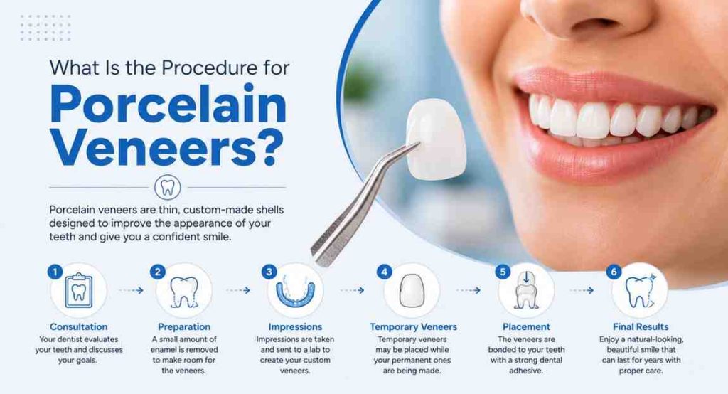 What Is the Procedure for Porcelain Veneers