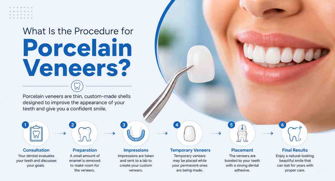 What Is the Procedure for Porcelain Veneers